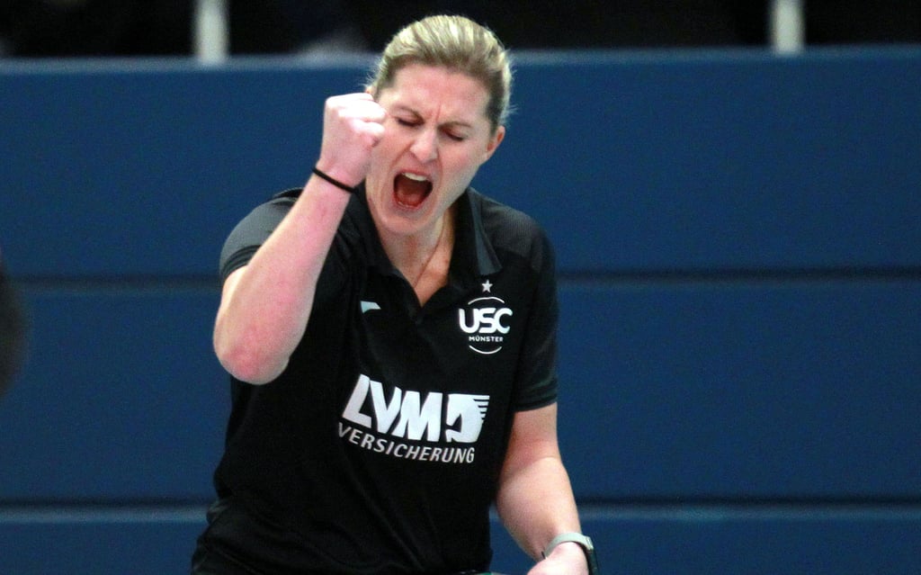 „Bin sehr stolz“ Warum USCTrainerin Thomsen den ErfurtSieg besonders