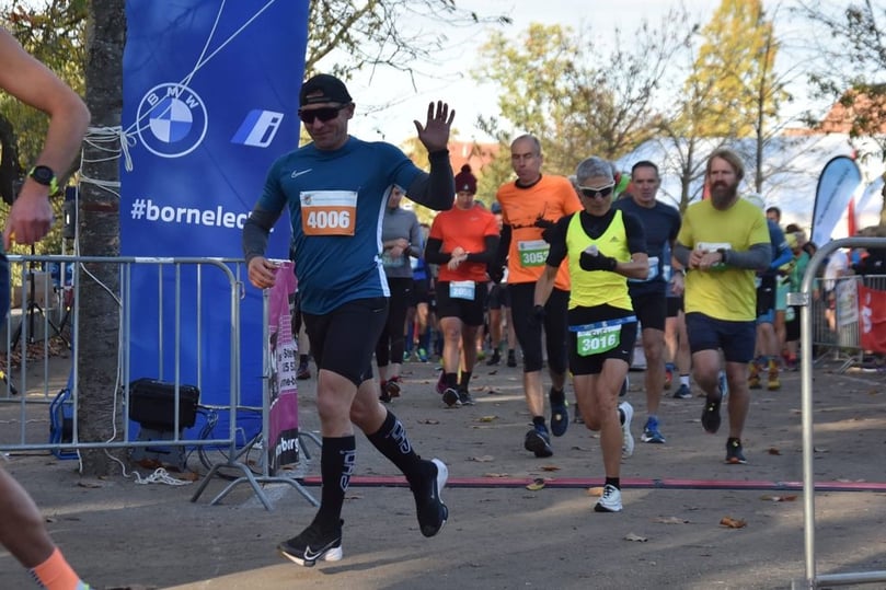 Am Start und Ziel