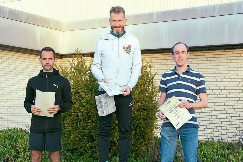 Steverlauf des ASV Senden am 12. November 2022