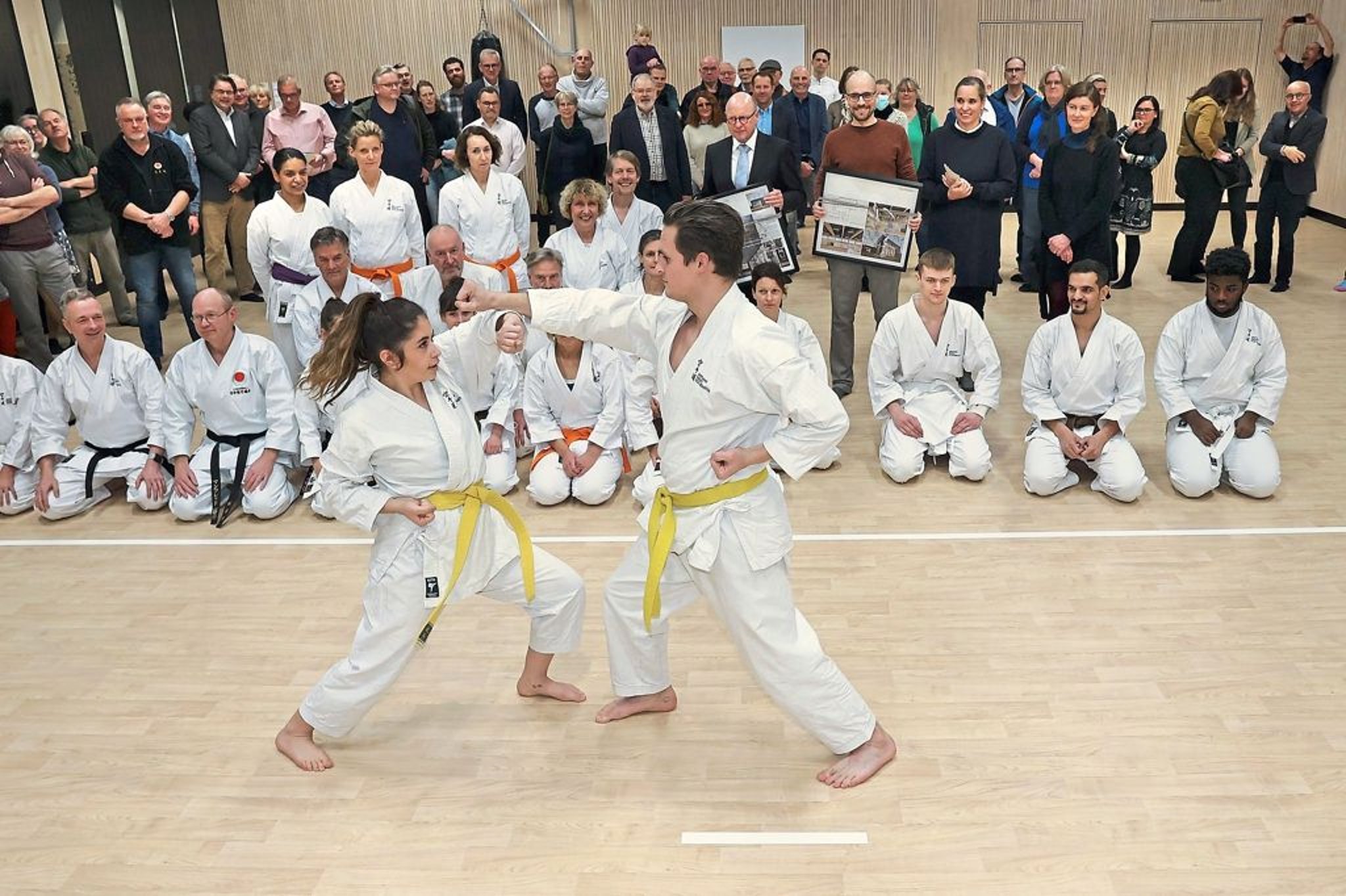 Neues Dojo des Karatevereins „Shotokan“ Einweihung mit Verzögerung