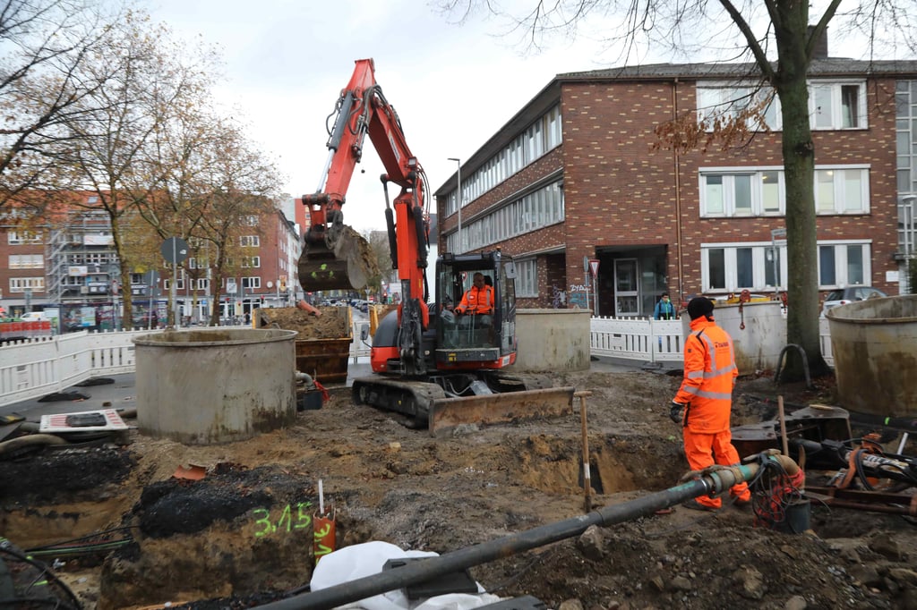 Bislang kein Bombenfund an der Friedrich-Ebert-Straße