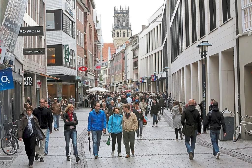 Münsters Einzelhandel ist nicht im Krisenmodus