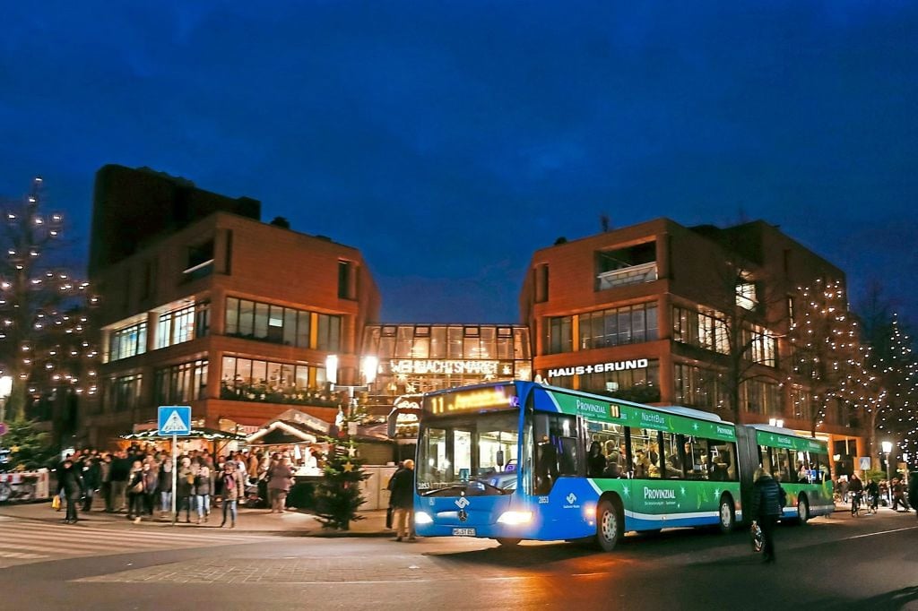 Busse erreichen Innenstadt per Umleitung