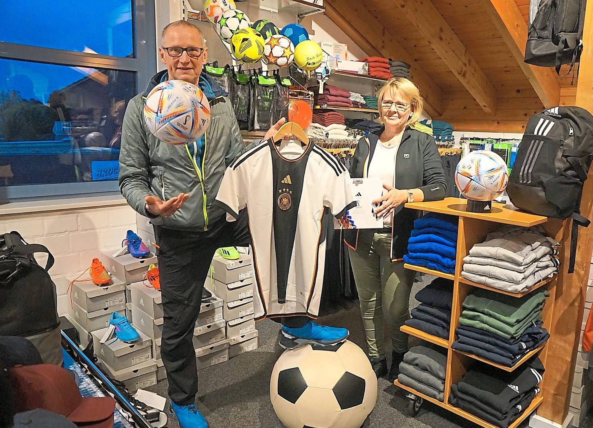 FanArtikel bisher kaum gefragt