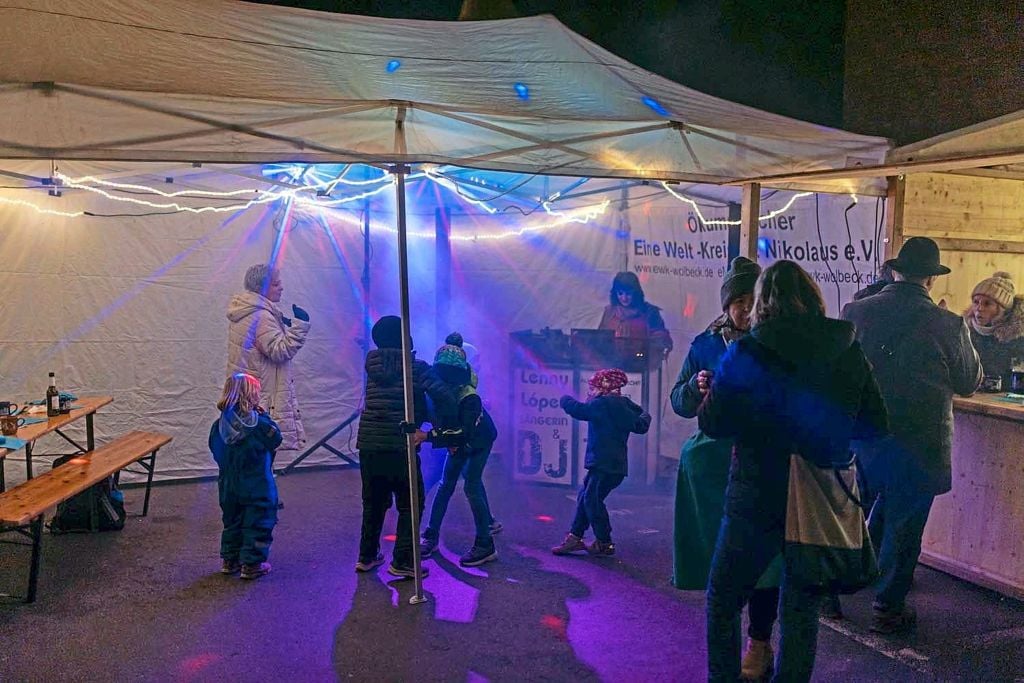 Teilchen & Beschleuniger Wolbecker Straße Münster Wolbecker Lichternacht