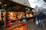 Lichtermarkt (Lamberti-Kirchplatz), Weihnachtsmarkt Rathausinnenhof, Giebelhüüskesmarkt (Überwasserkirche), Weihnachtsmarkt Aegidiimarkt, Weihnachtsdorf am Kiepenkerl, X-MS Weihnachtsmarkt auf dem Harsewinkelplatz