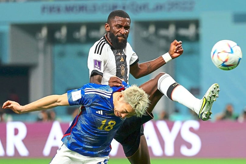 Abwehrspieler Antonio Rüdiger konnte die Niederlage nicht verhindern.