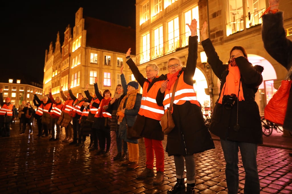Eine Farbe gegen Gewalt an Frauen