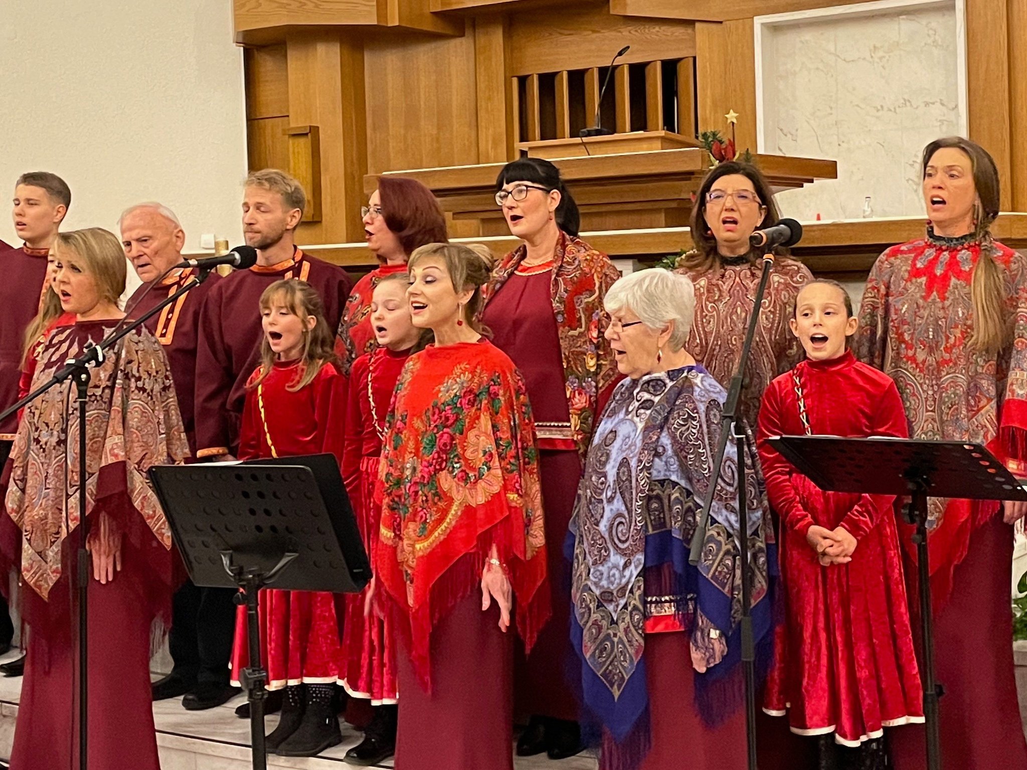 Chor Rodnik stimmt Herford auf Weihnachten ein