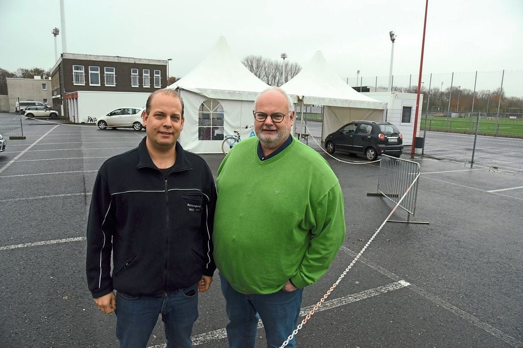 Schluss am Stadion „Drive in“Testzentrum schließt