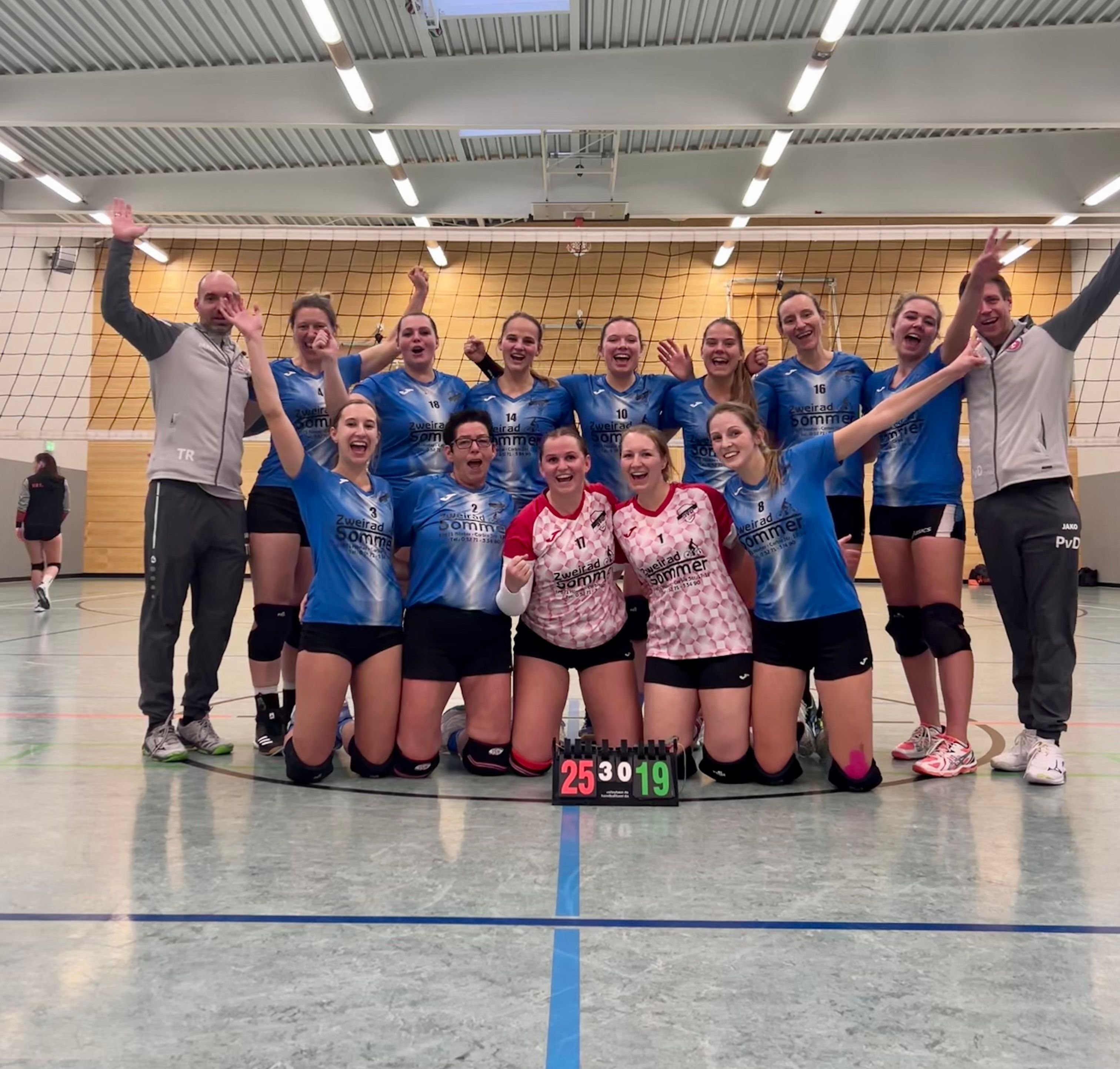 Volleyballerinnen Des SV Dringenberg Sind Herbstmeister