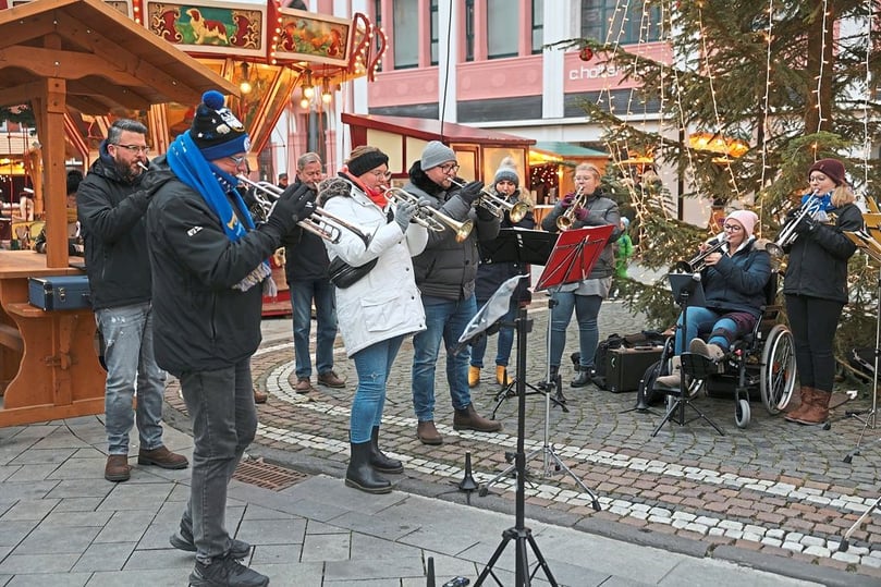 Eröffnung des Ahlener Advents auf dem Marktplatz 2022