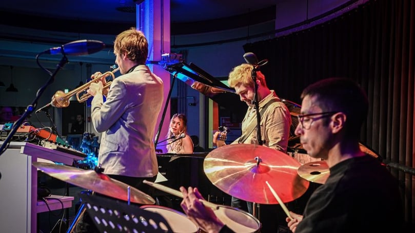 Ukrainien Jazz Force in der Grevener Kulturscheune