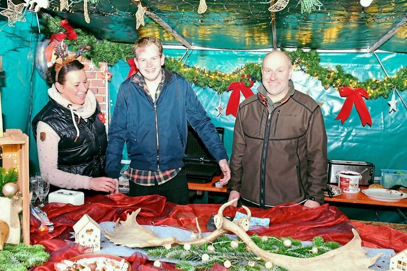 Mit ihrem Wildburger traf Roswitha Potthoff/Telgmann wieder den Geschmck der Gäste.
