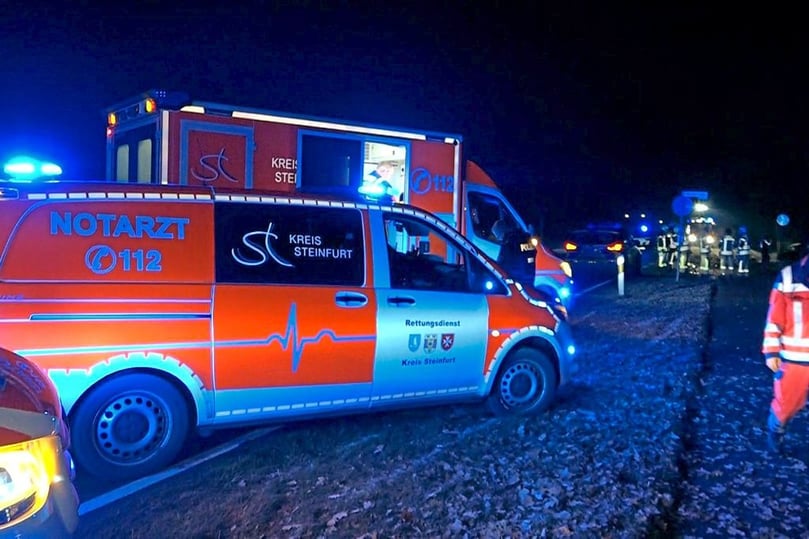 Unfall Hüttruper Straße