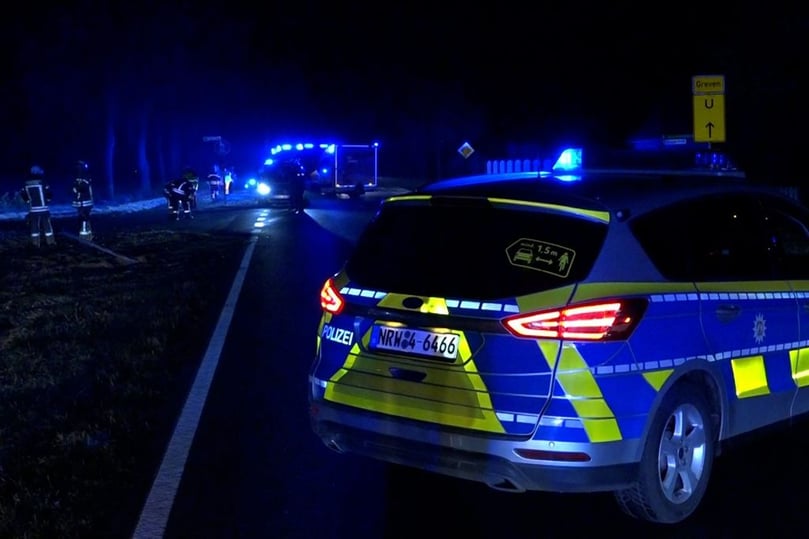 Unfall Hüttruper Straße