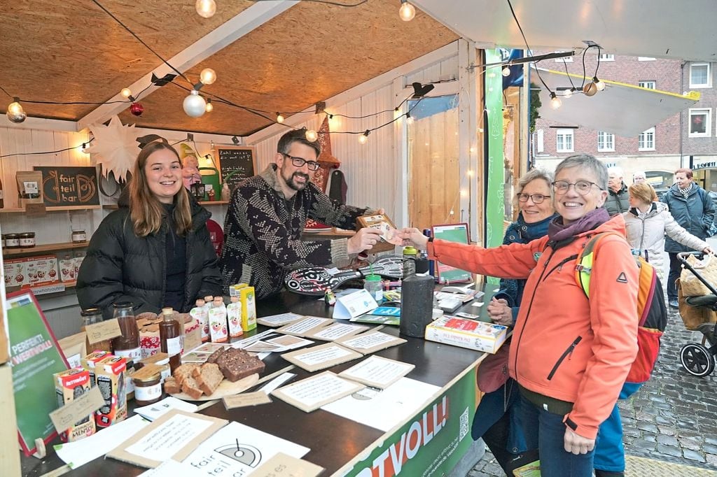 Weihnachtsmarkt am Harsewinkelplatz „Zahl, was es dir wert ist“