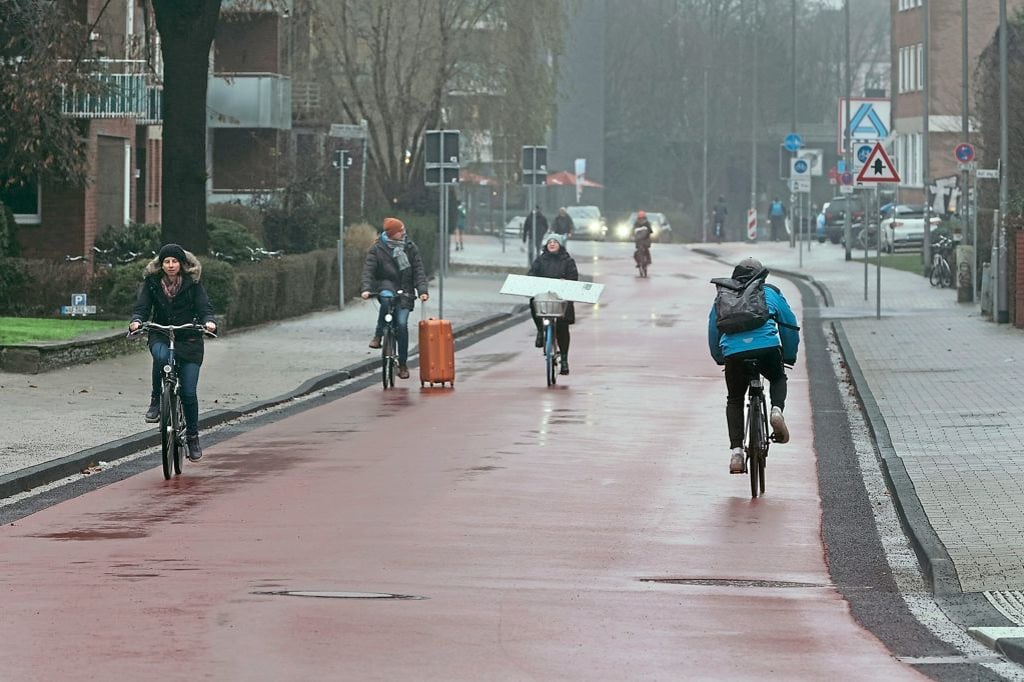 Radeln nach einem Jahr Sperrung