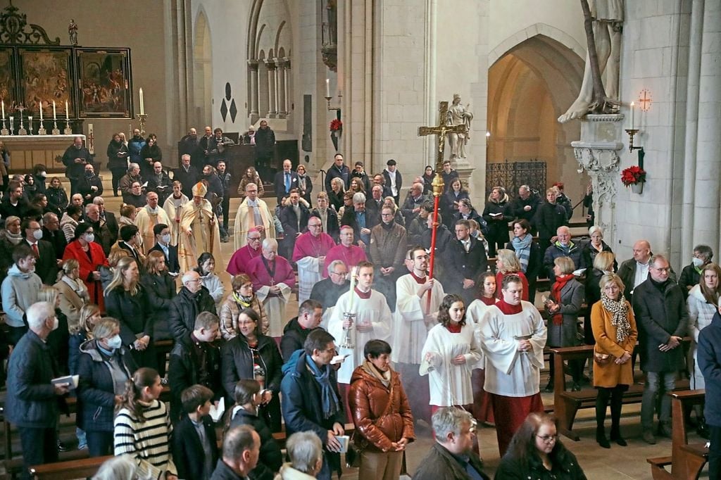 Kein Gedränge an Heiligabend