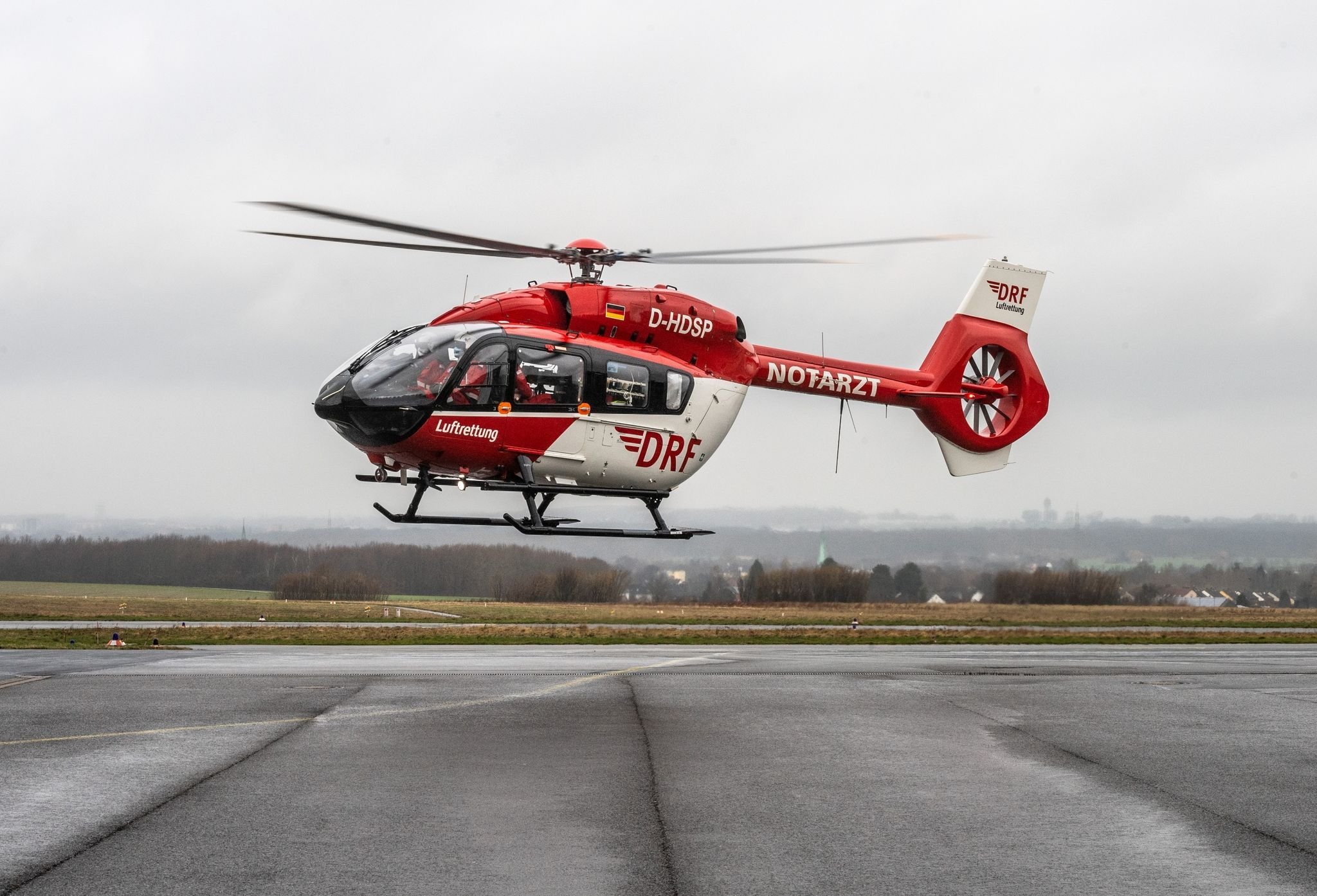 Neuer Hubschrauber Für Die Station Der DRF Luftrettung