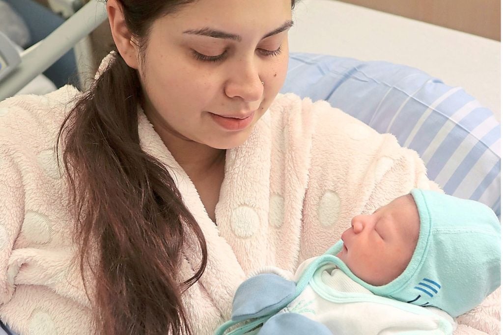 Timofey ist Münsters Neujahrsbaby 2023