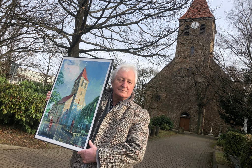 Ukrainischer Künstler Mykola Sopilnjak stellt in Kirchlengern aus