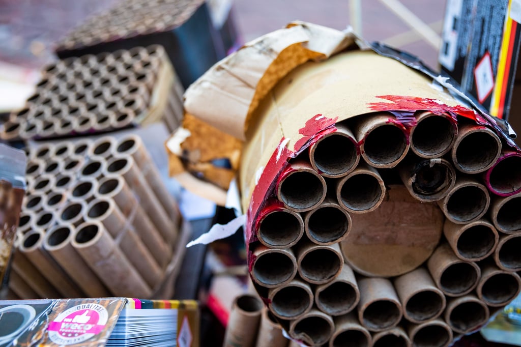 Weniger Silvestermüll in Münster als vor Corona