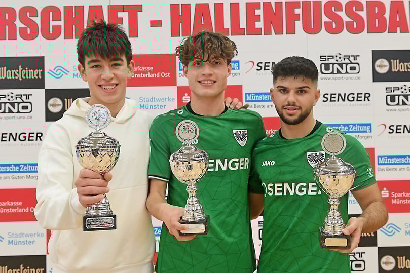 Bester Keeper wurde Allessandro Sidoti vom TuS Hiltrup, bester Torschütze Josha Häusler von den Preußen. Bester Feldspieler wurde Shayan Sarrafyar.