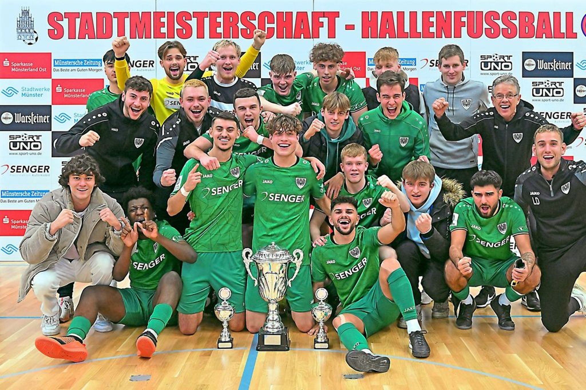 Im Schnelldurchgang zum Titel Preußen schlagen starke Gievenbecker Im Schnelldurchgang zum Titel Preußen schlagen starke Gievenbecker