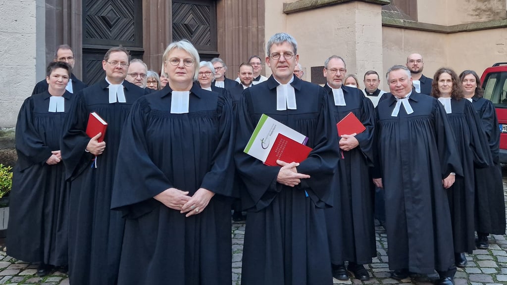 Friedhilde in Marienkirche in Höxter begrüßt