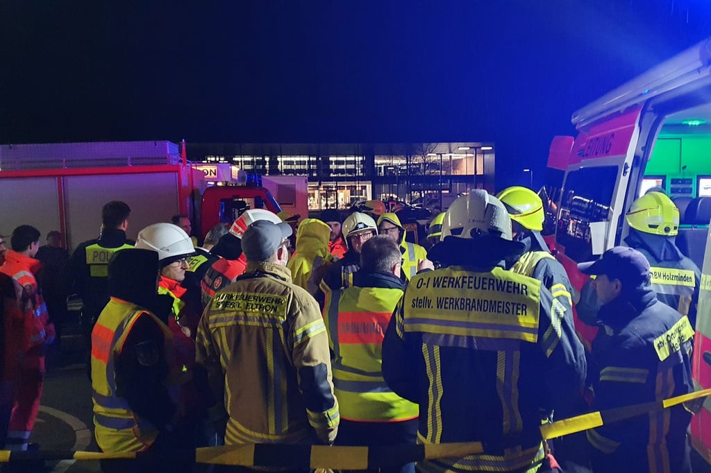 Gas-Wolke in Holzminden: Häuser mit 300 Bewohnern evakuiert