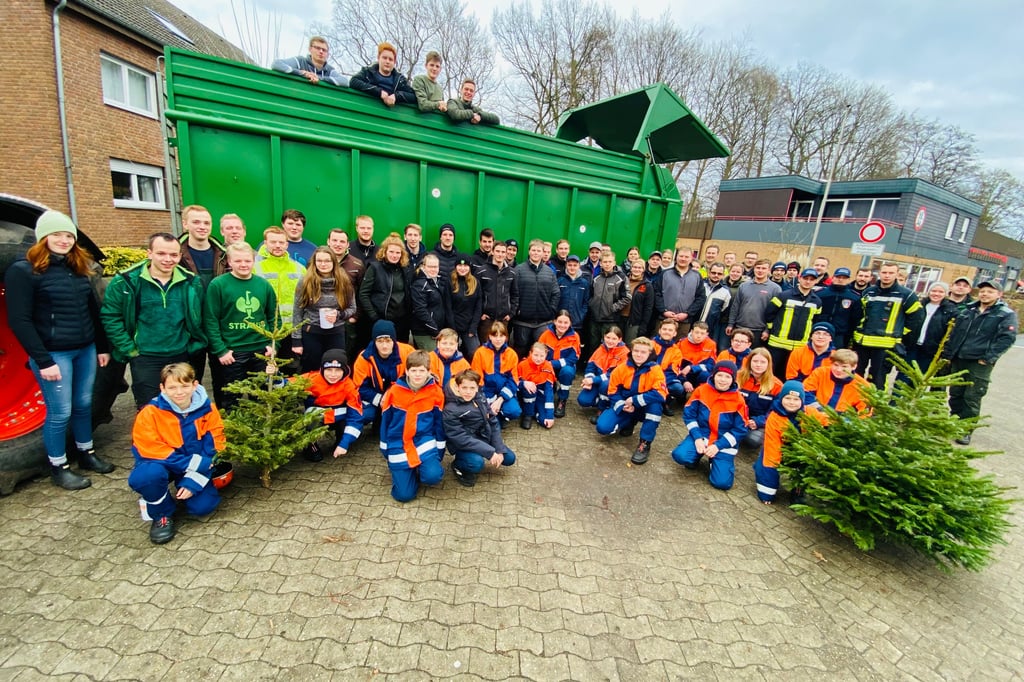Rekord bei Weihnachtsbaumaktion in Steinhagen