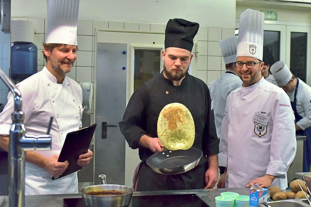 Von Forellen bis Kalbsbäckchen: Jungköche kochen um die Wette