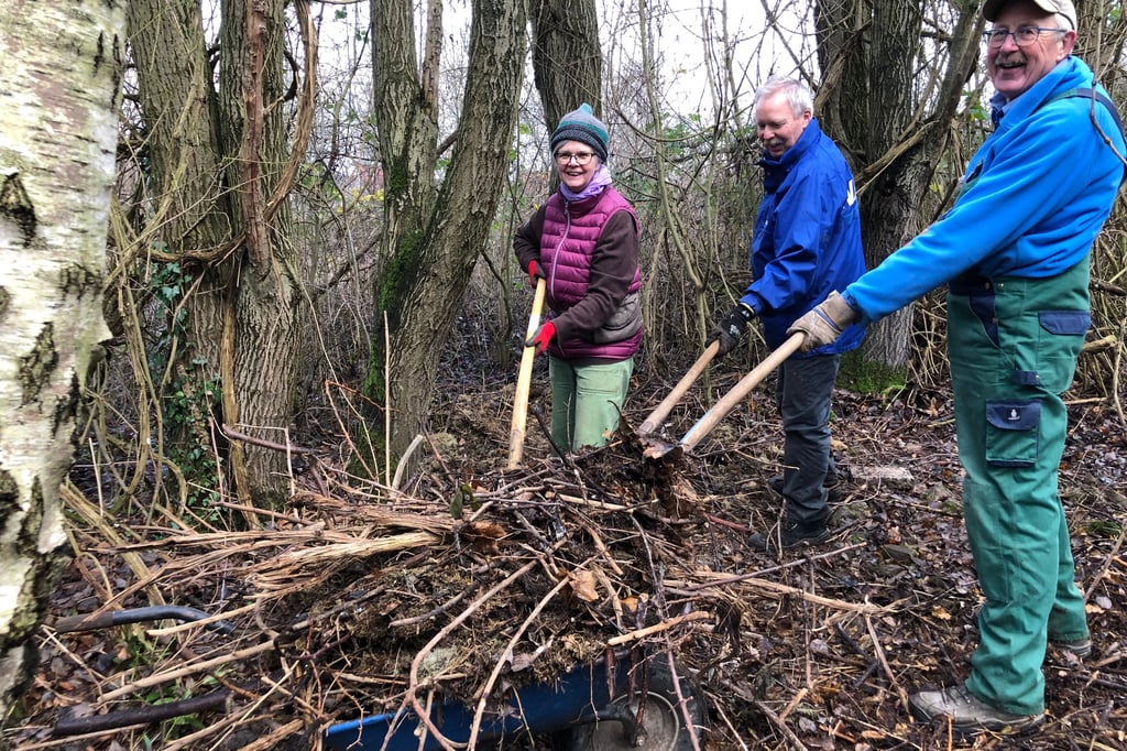 Weg mit dem Biomüll am Doberg