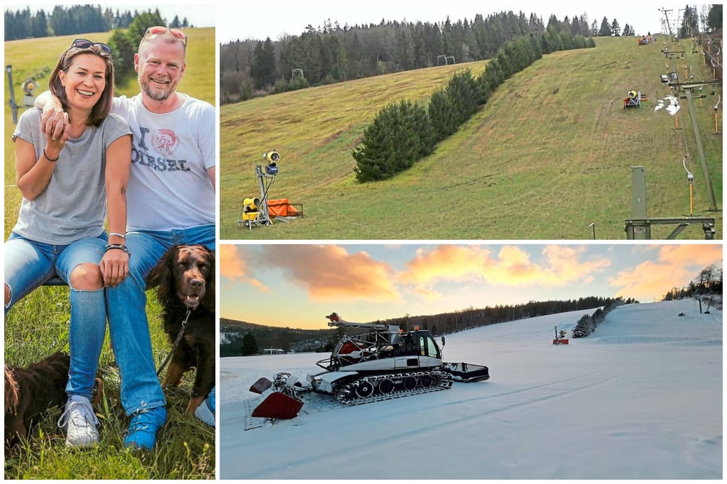 Skigebiet-Besitzer aus Münster geben Hoffnung auf Schnee nicht auf