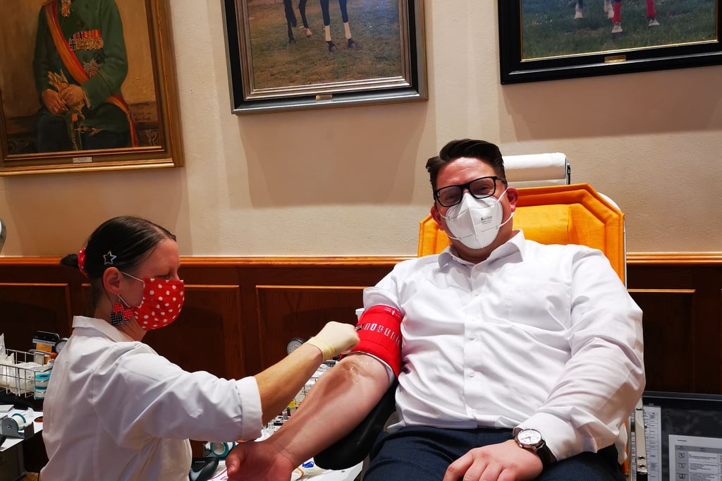 Paderborn residents can donate blood at the Schützenhof