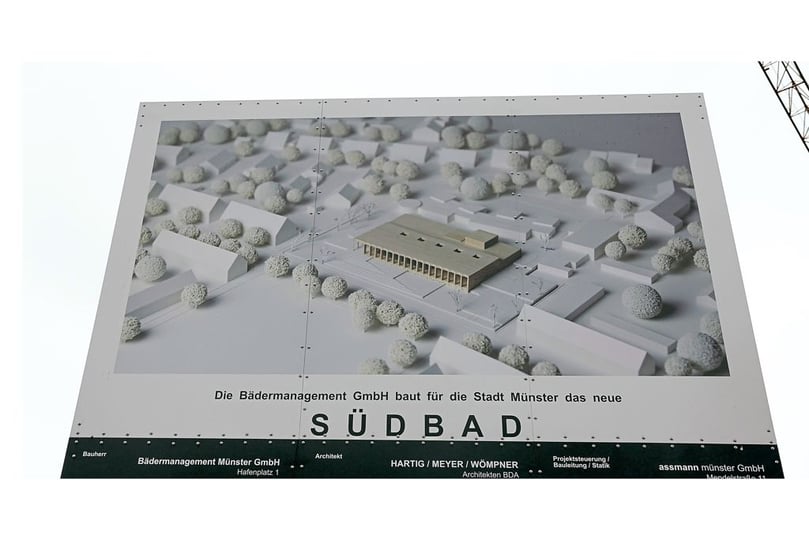 so soll es aussehen: Das neue Südbad