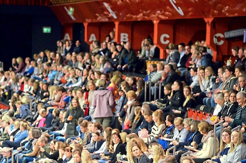 Der Kampf um die Wanderstandarte der Stadt Münster ist Jahr für Jahr eines der sportlichen Highlights beim Hallenturnier.