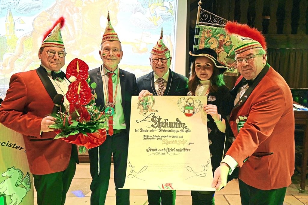 Kappe statt Kippa für Friedensreiter Fehr