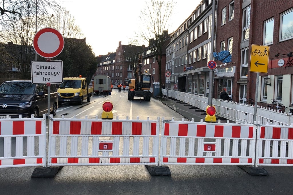 Bergstraße gesperrt: Erwartetes Verkehrschaos bleibt aus