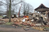 Abriss Alte Hauptschule Ortsmitte Reckenfeld