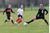 Szene aus dem A-Liga-Spiel FSV Ochtrup II gegen FSV Ochtrup am 5. September 2023. Nico Schmerling (M.).