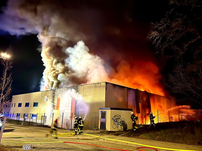 Brand Firma Bestpool Steinhagen 7. Februar 2023