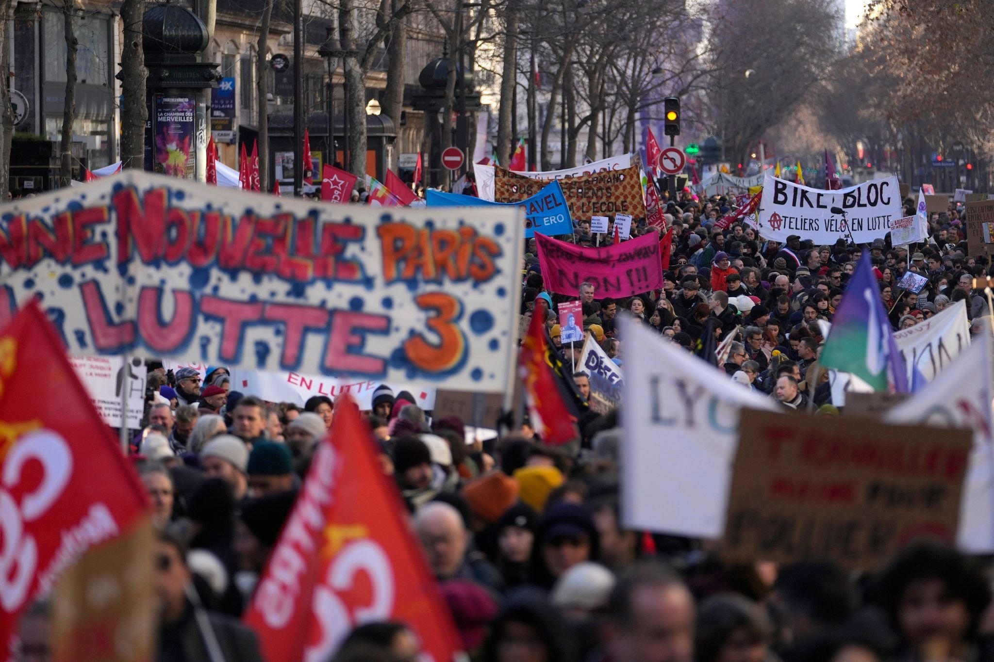 Wieder Proteste Gegen Geplante Rentenreform In Frankreich