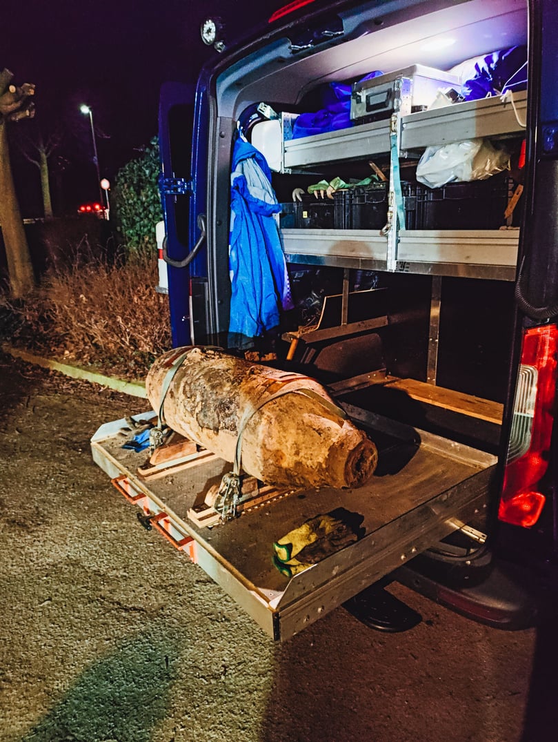 8. Februar 2023: Bombenentschärfung Bad Oeynhausen, Werre-Park