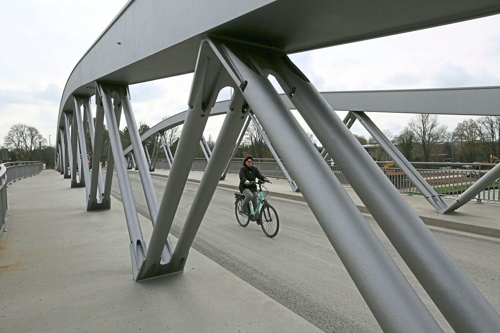 Münster Der Kanalausbau macht Pause Münster Der Kanalausbau macht Pause