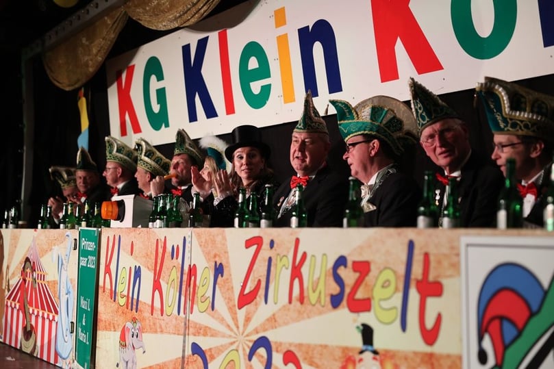 Gala-Prunksitzung der KG Klein-Köln 2023.