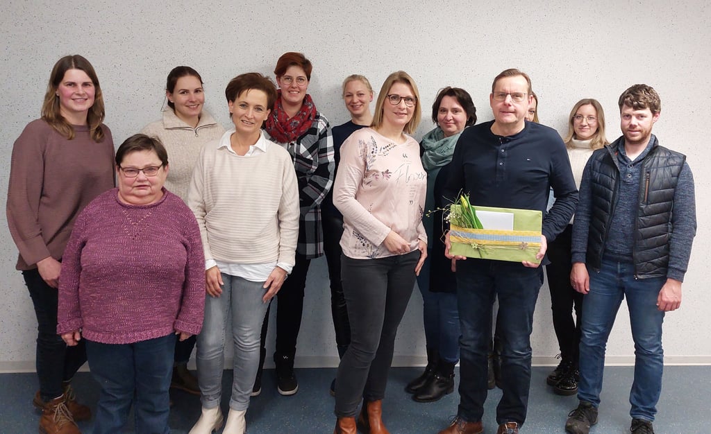 Stemwede Förderverein der Kita Oppendorf dankt Manfred Piper