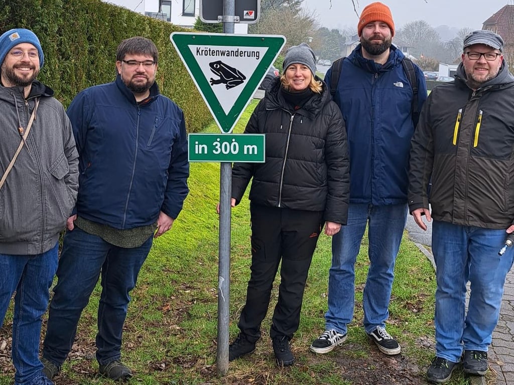 Autofahrer aufgepasst: Kröten sind auf Tour