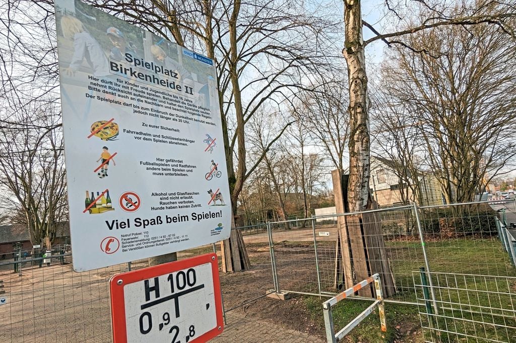 Spielplatzsanierung an der Birkenheide gestartet